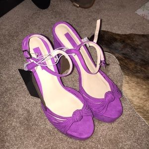 Purple heels